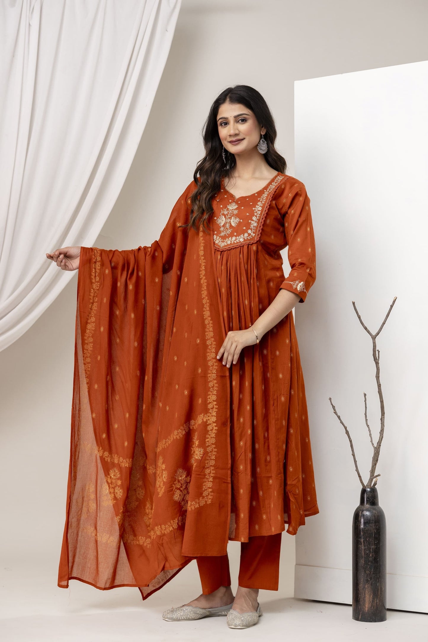 A1700 Mul Cotton Designer Suit