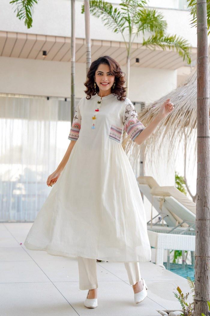 A1716 Soft & Breathable Pure Mul Cotton Co-ord Set