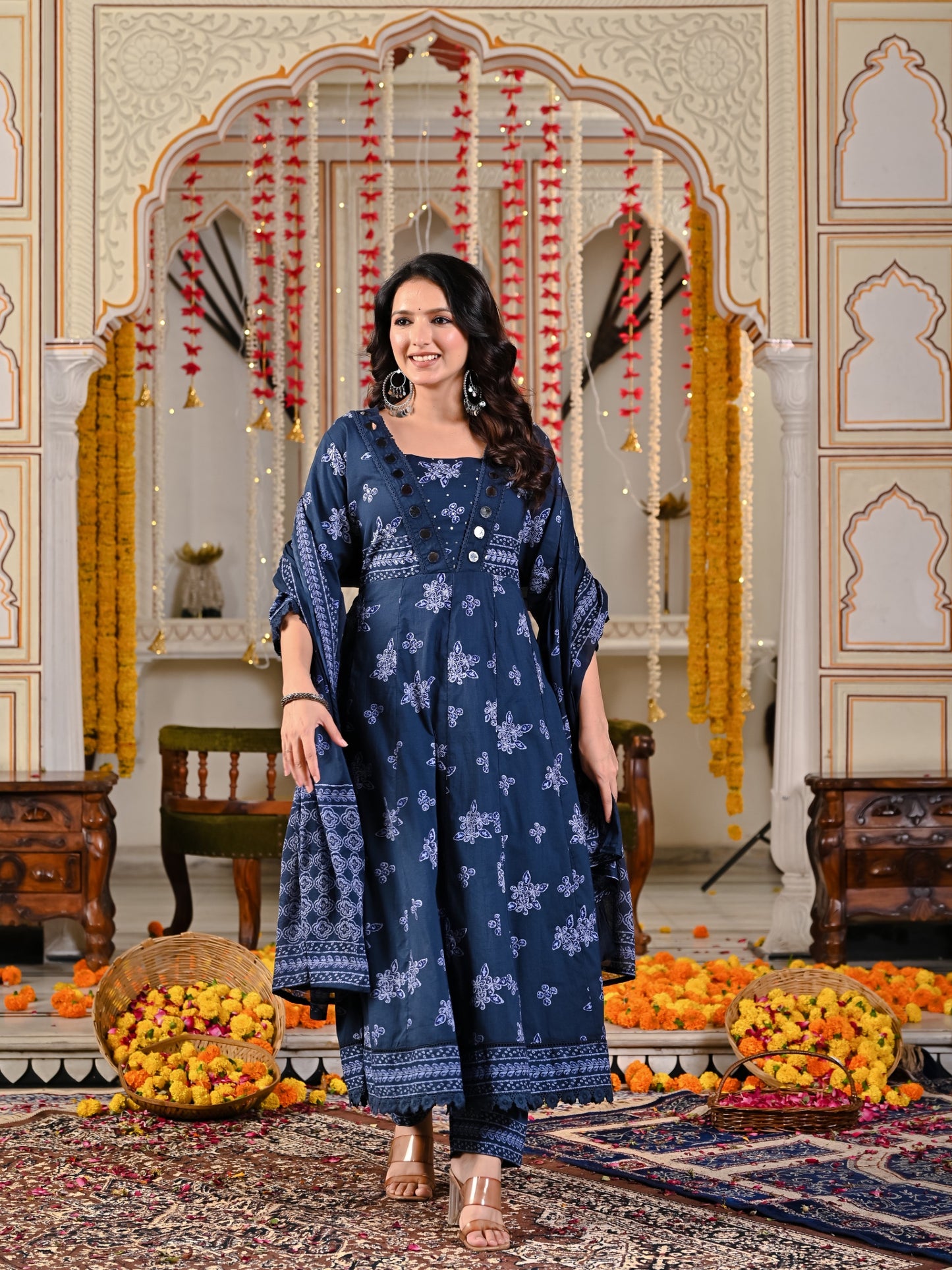 A1737 Pure Cotton Designer Suit