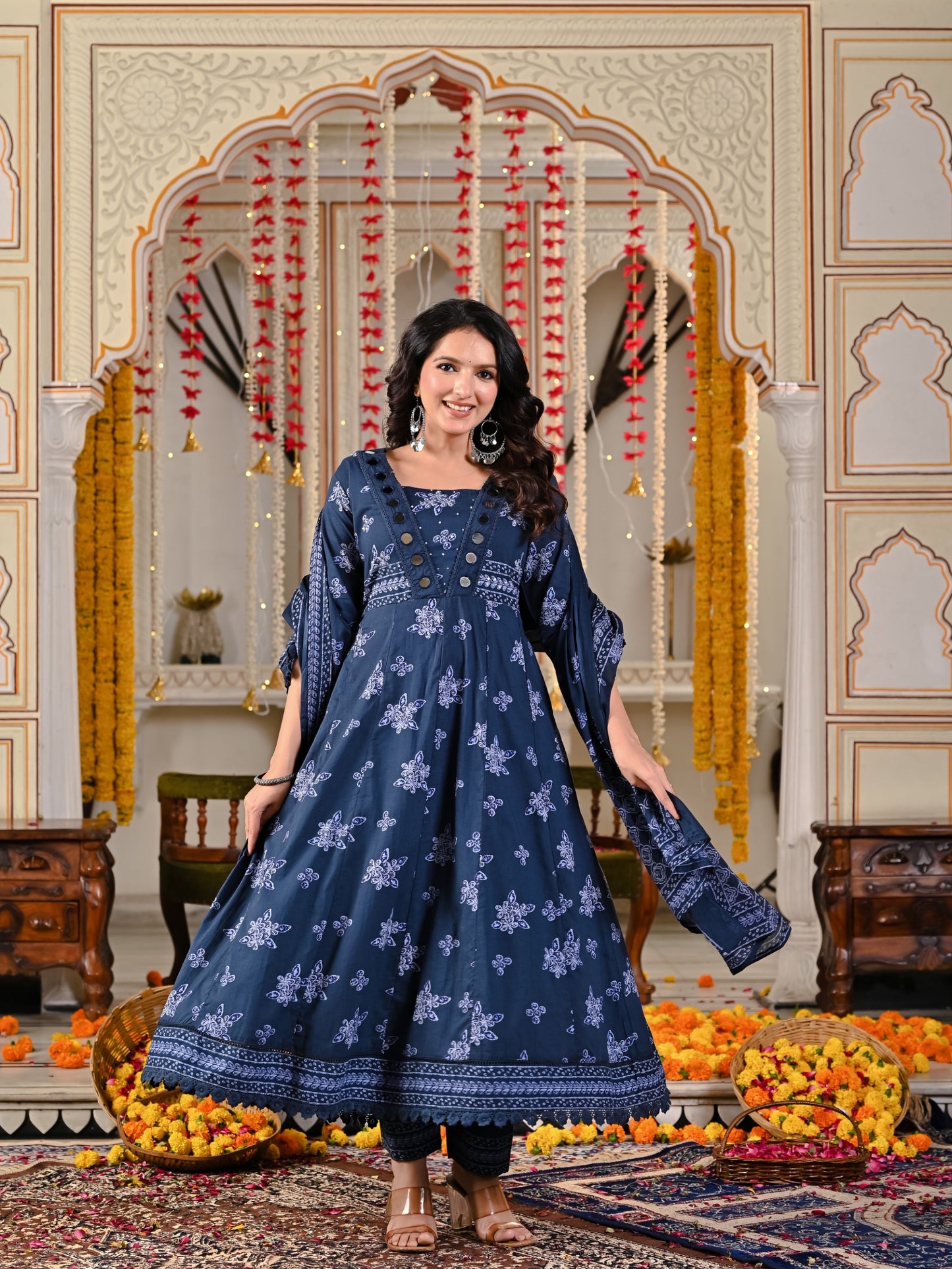 A1737 Pure Cotton Designer Suit