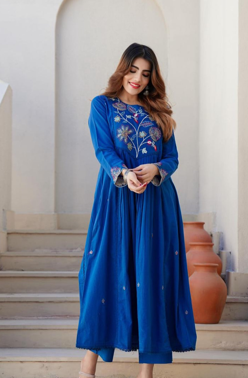 A1701 Mul Cotton Designer Suit