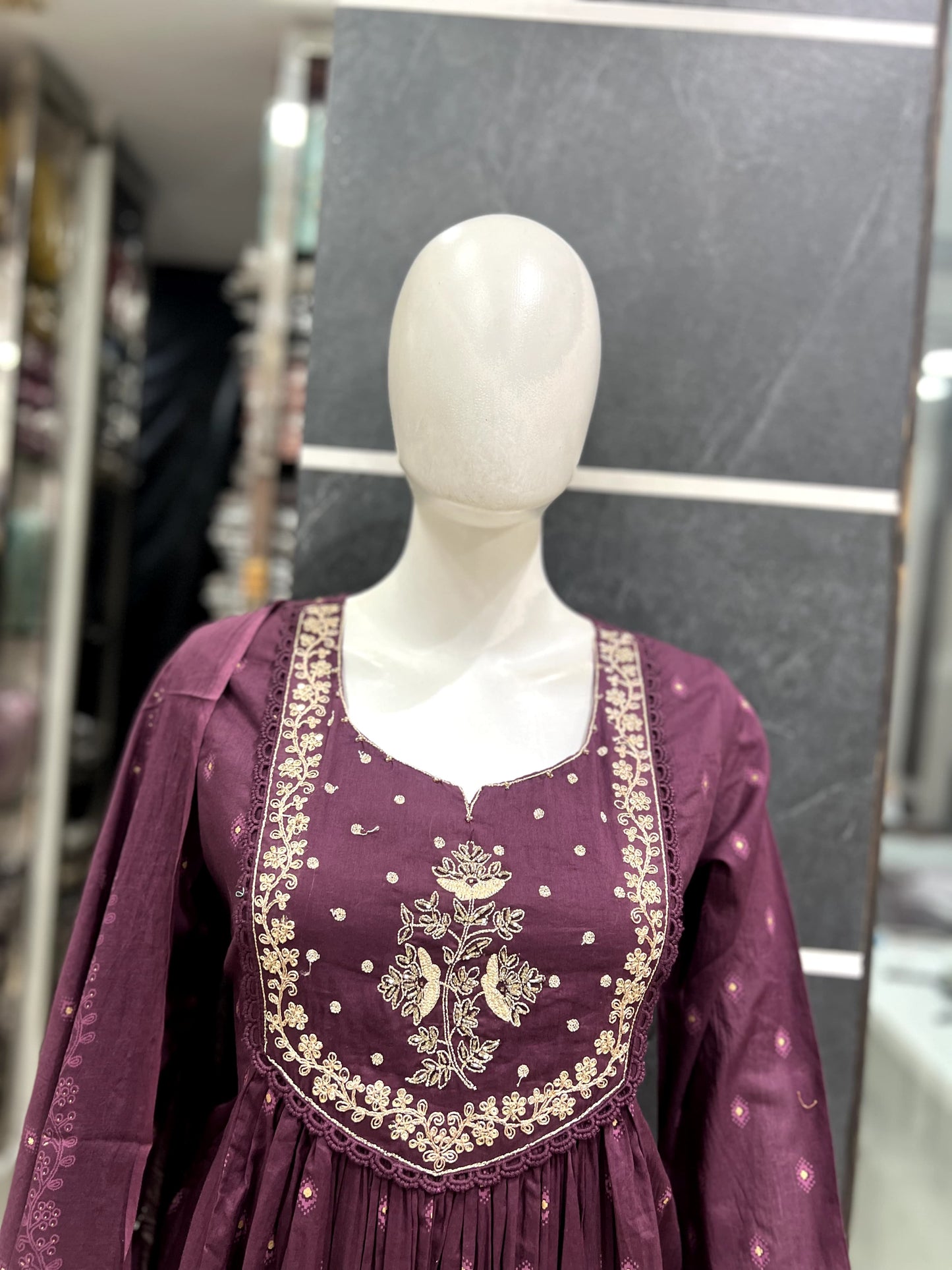 A1699 Mul Cotton Designer Suit