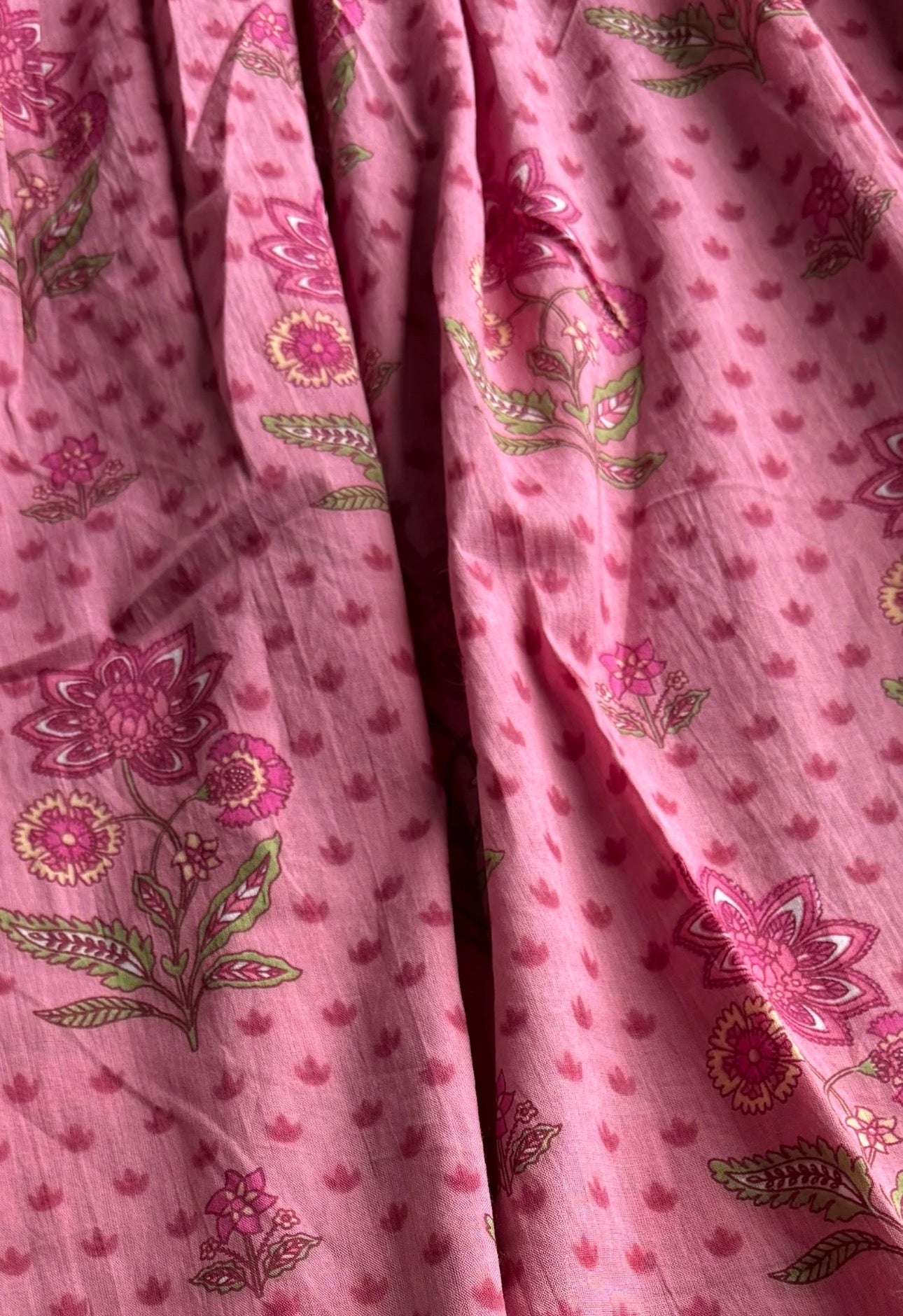 A1739 Pure Cotton Angarkha Suit