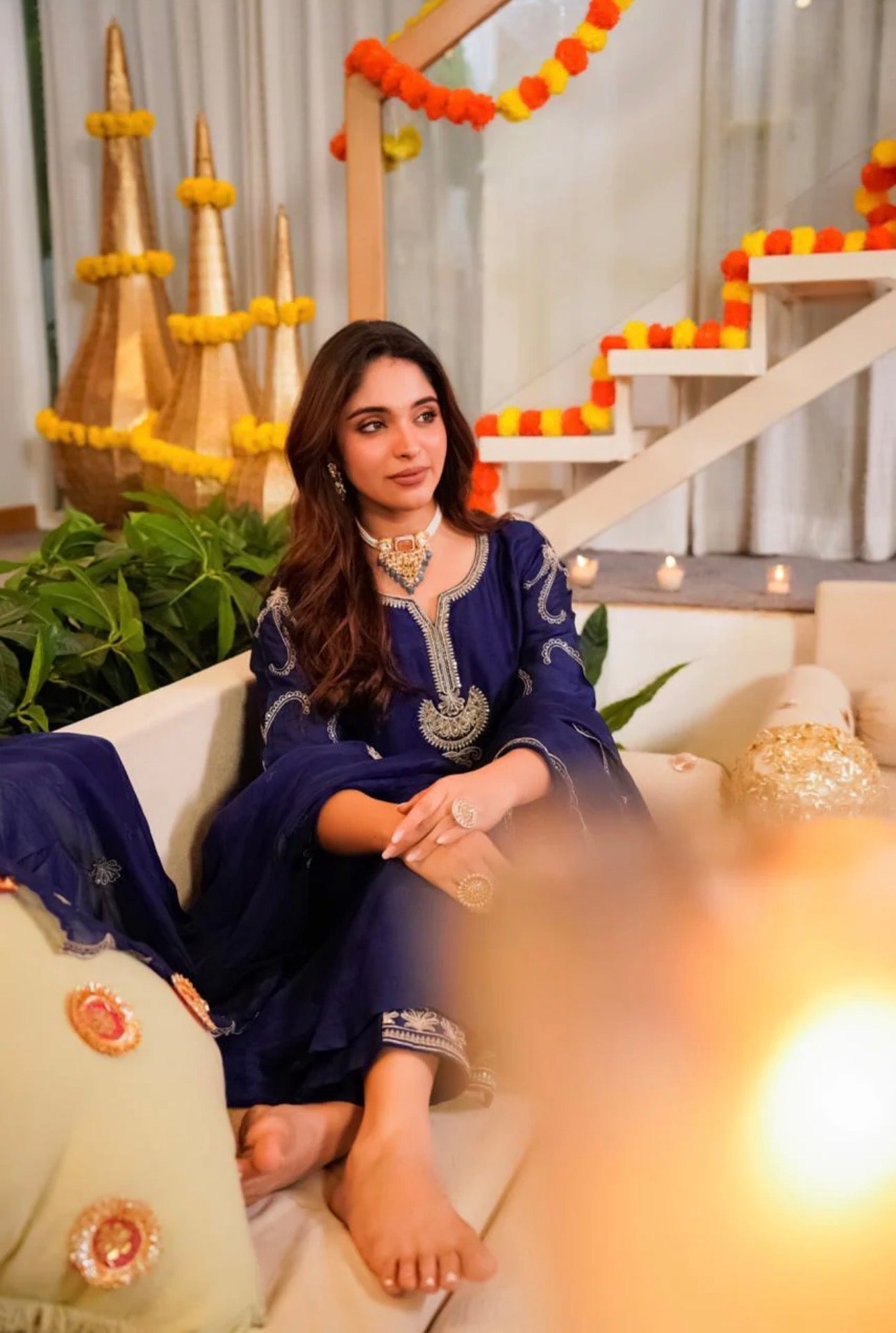 B2033 Santoon Silk Designer Suit