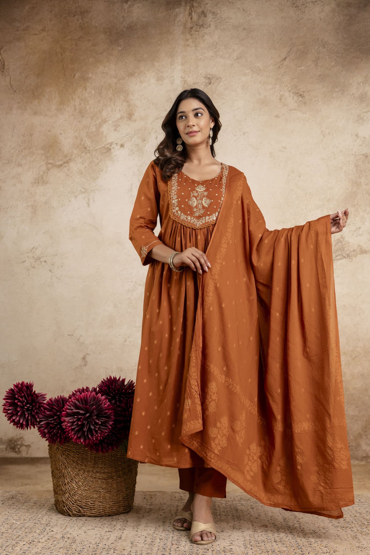 A1698 Mul Cotton Suit