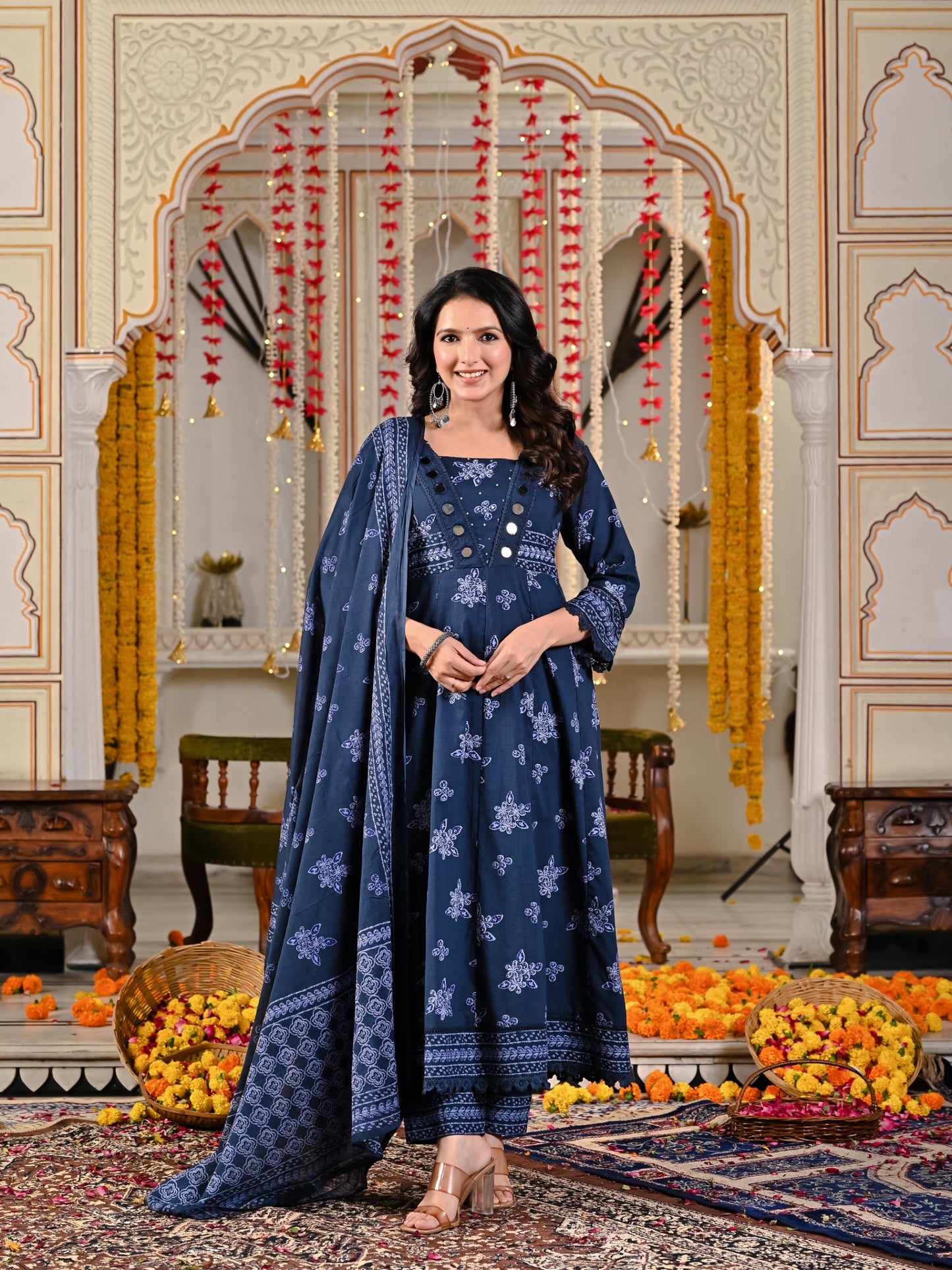 A1737 Pure Cotton Designer Suit