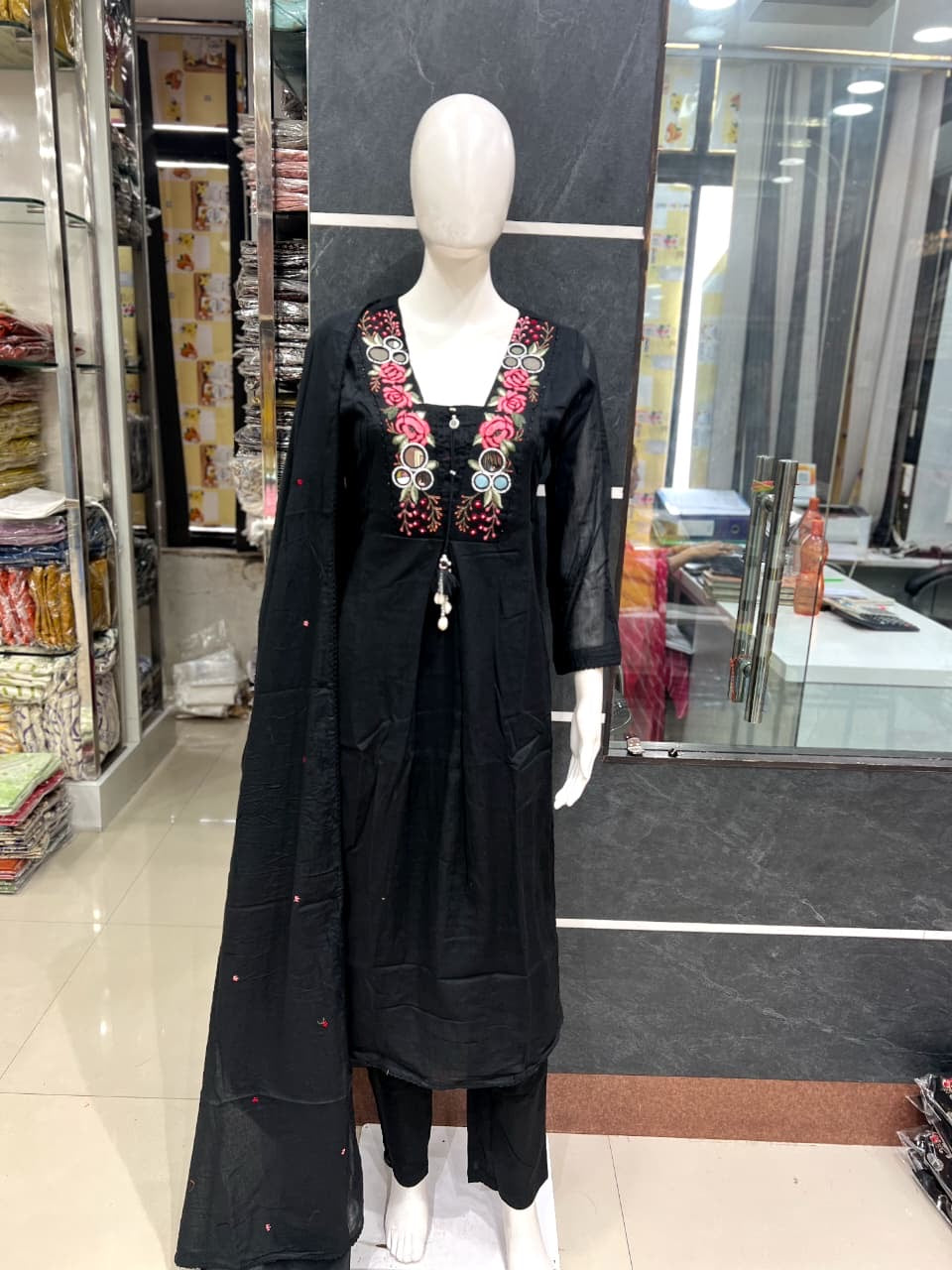 A1729 Mul Cotton Designer Suit