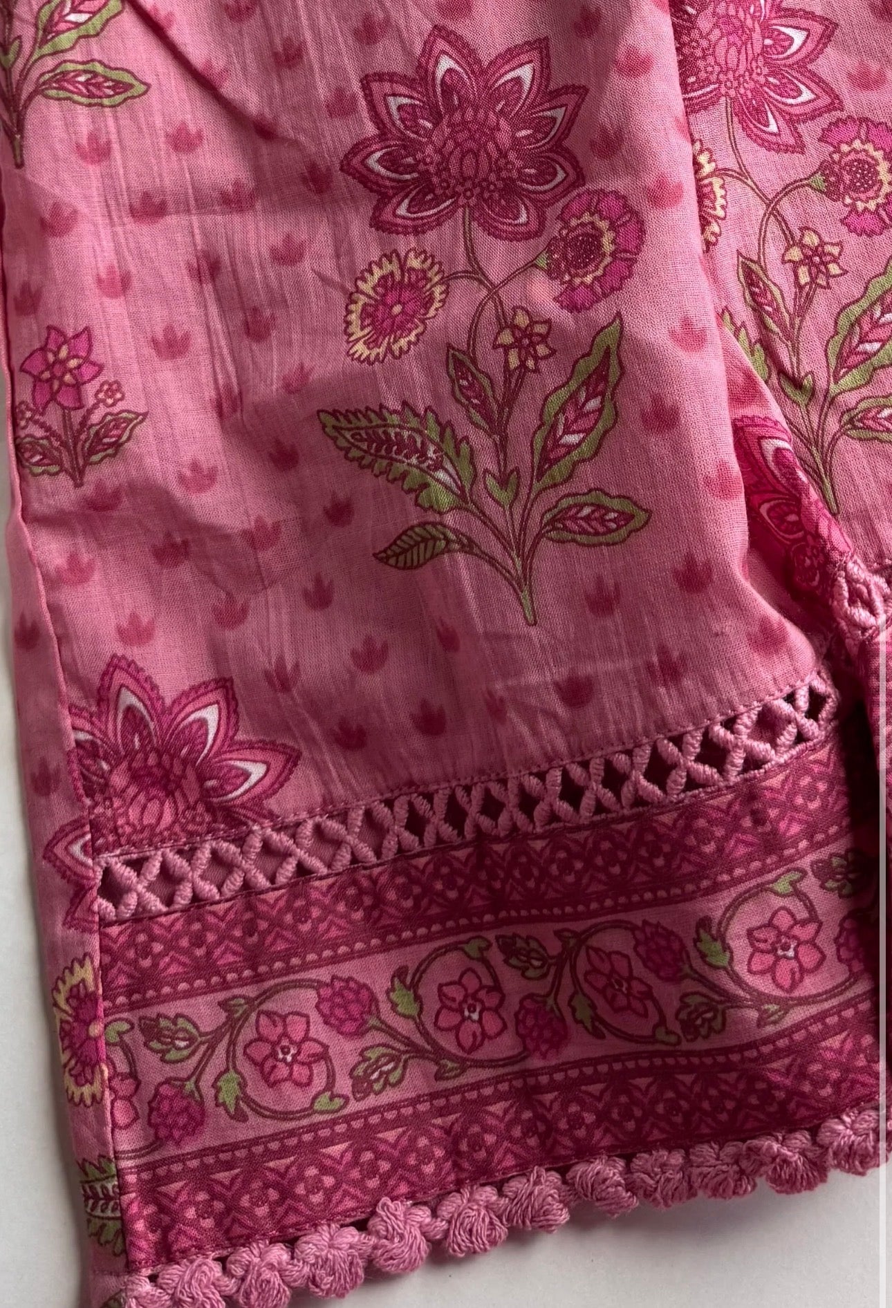 A1739 Pure Cotton Angarkha Suit