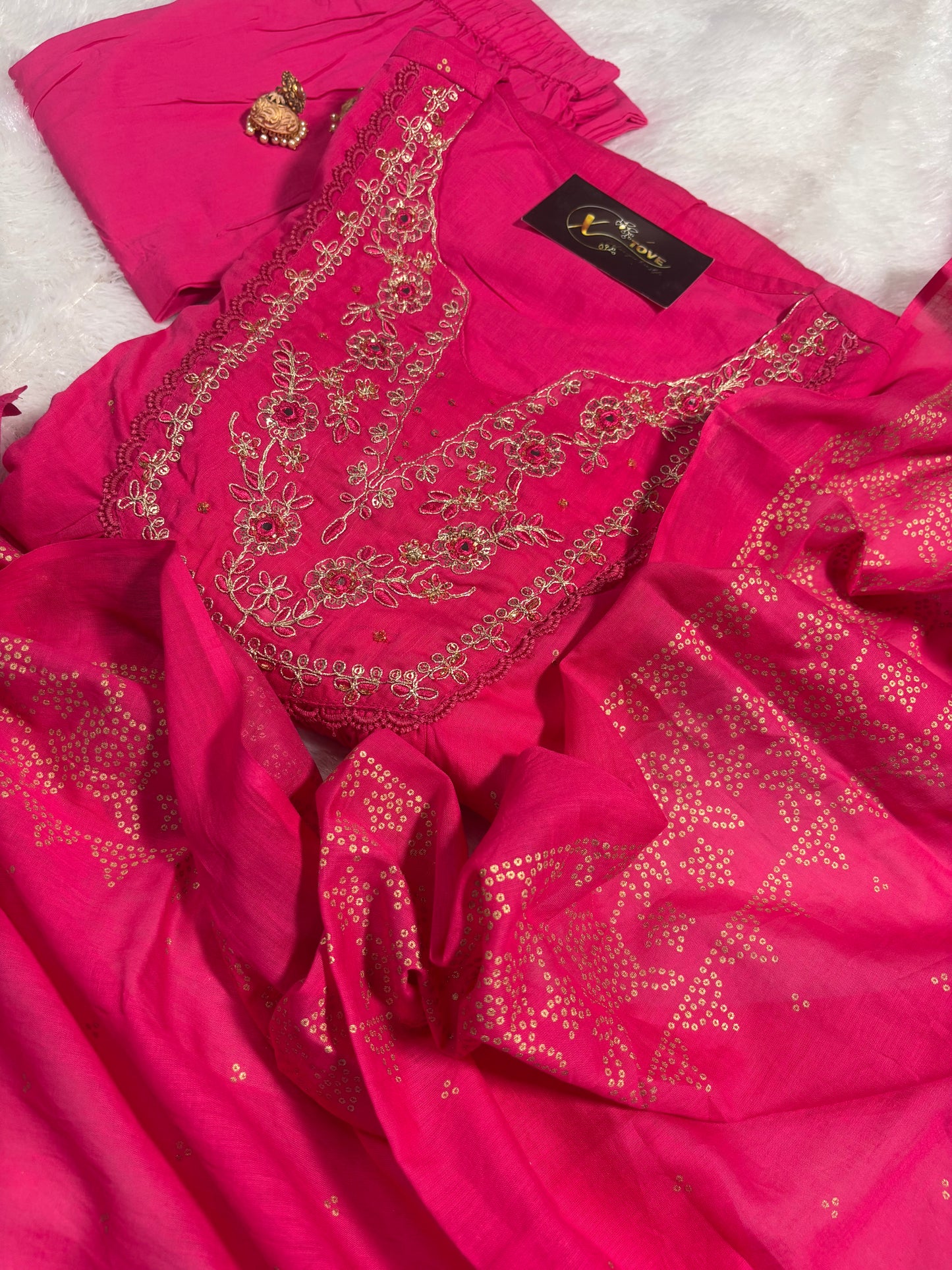 A1682 Mul Cotton Designer Suit