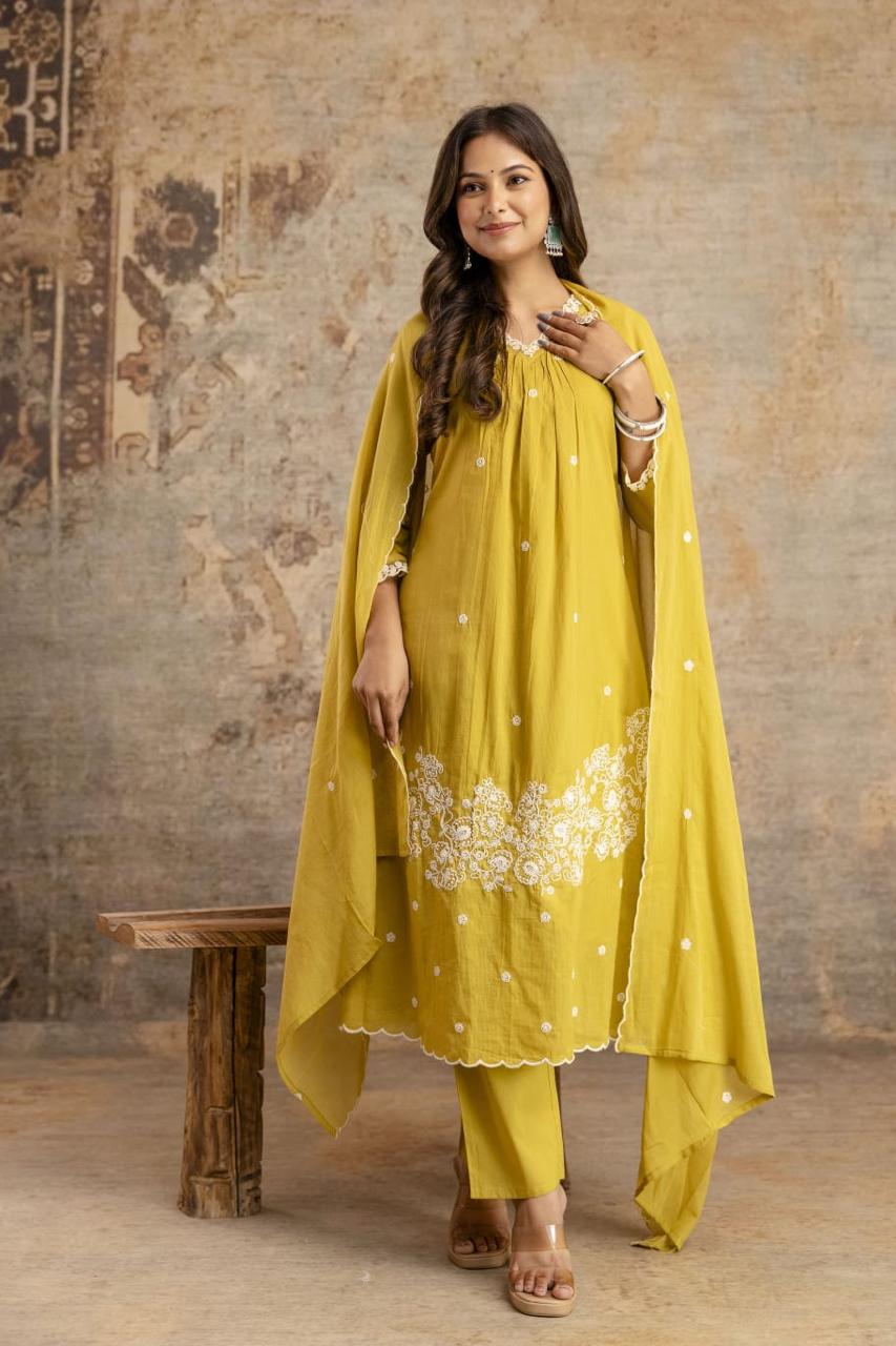 B1719 Silly Mul Cotton Designer Suit