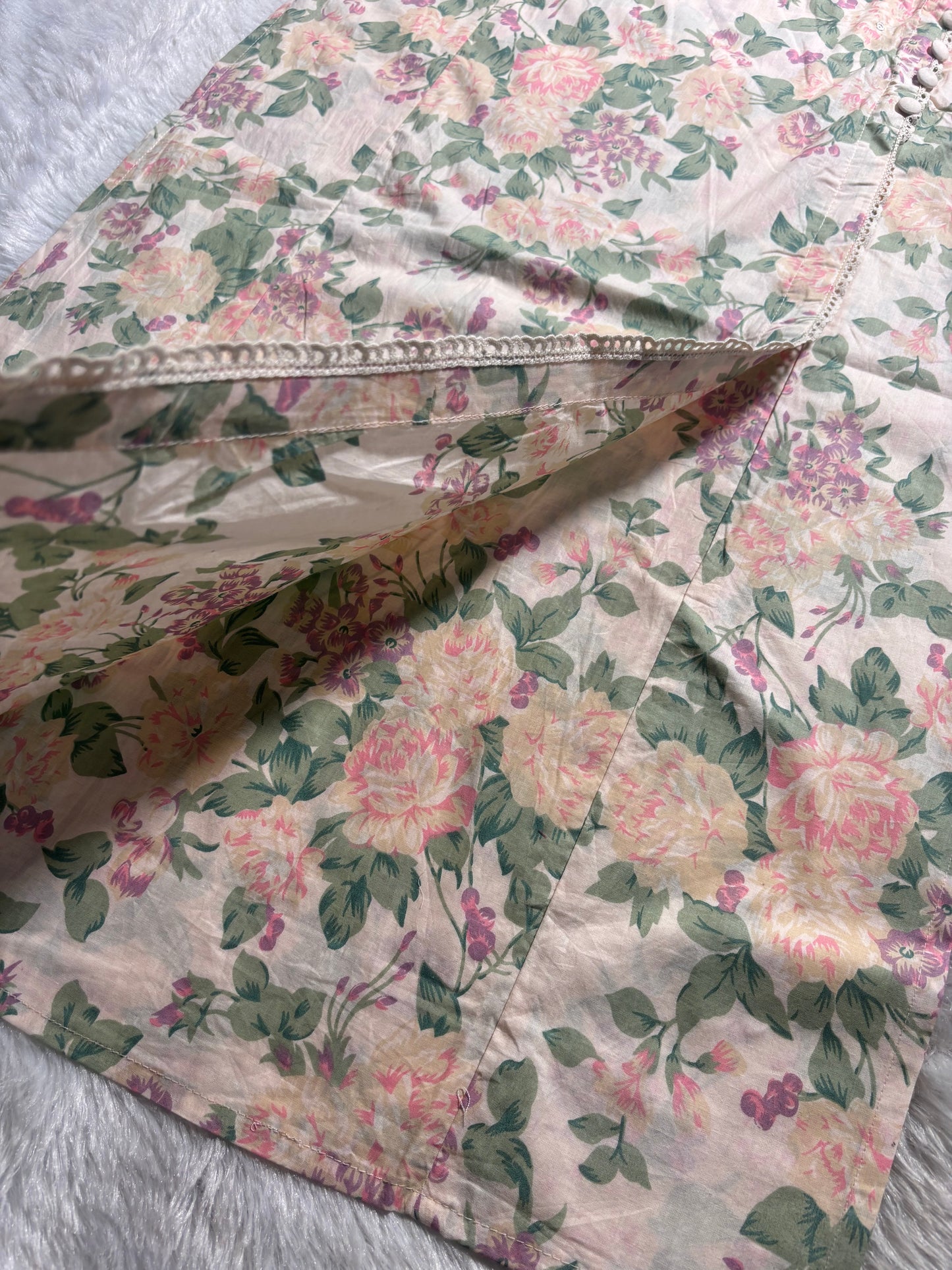 A1675 Pure Cotton Angarkha Suit