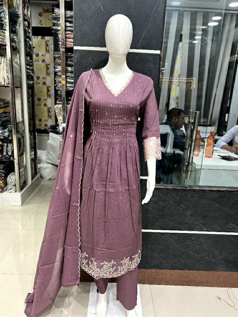 Cotton Silly Designer Suit