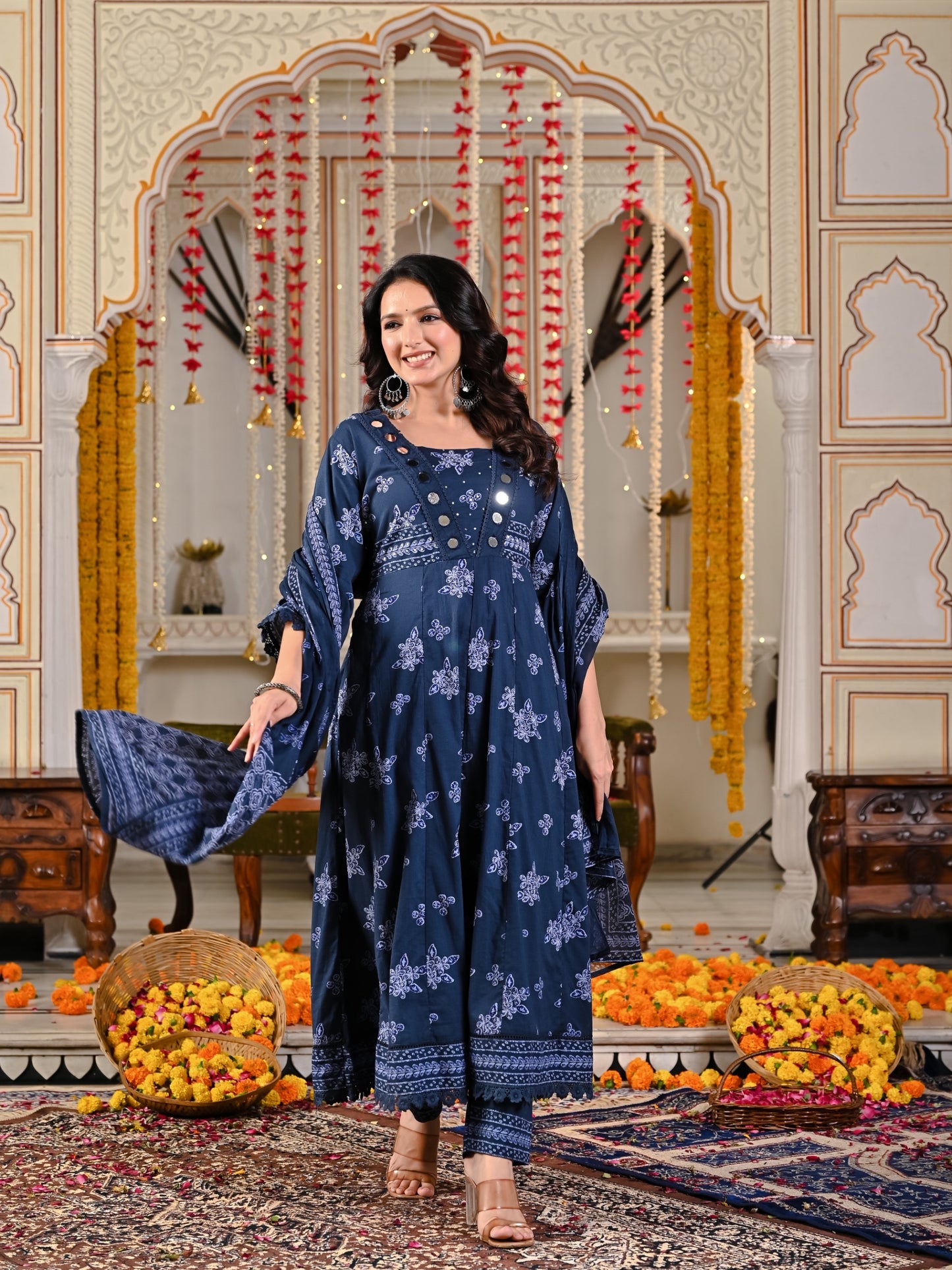 A1737 Pure Cotton Designer Suit