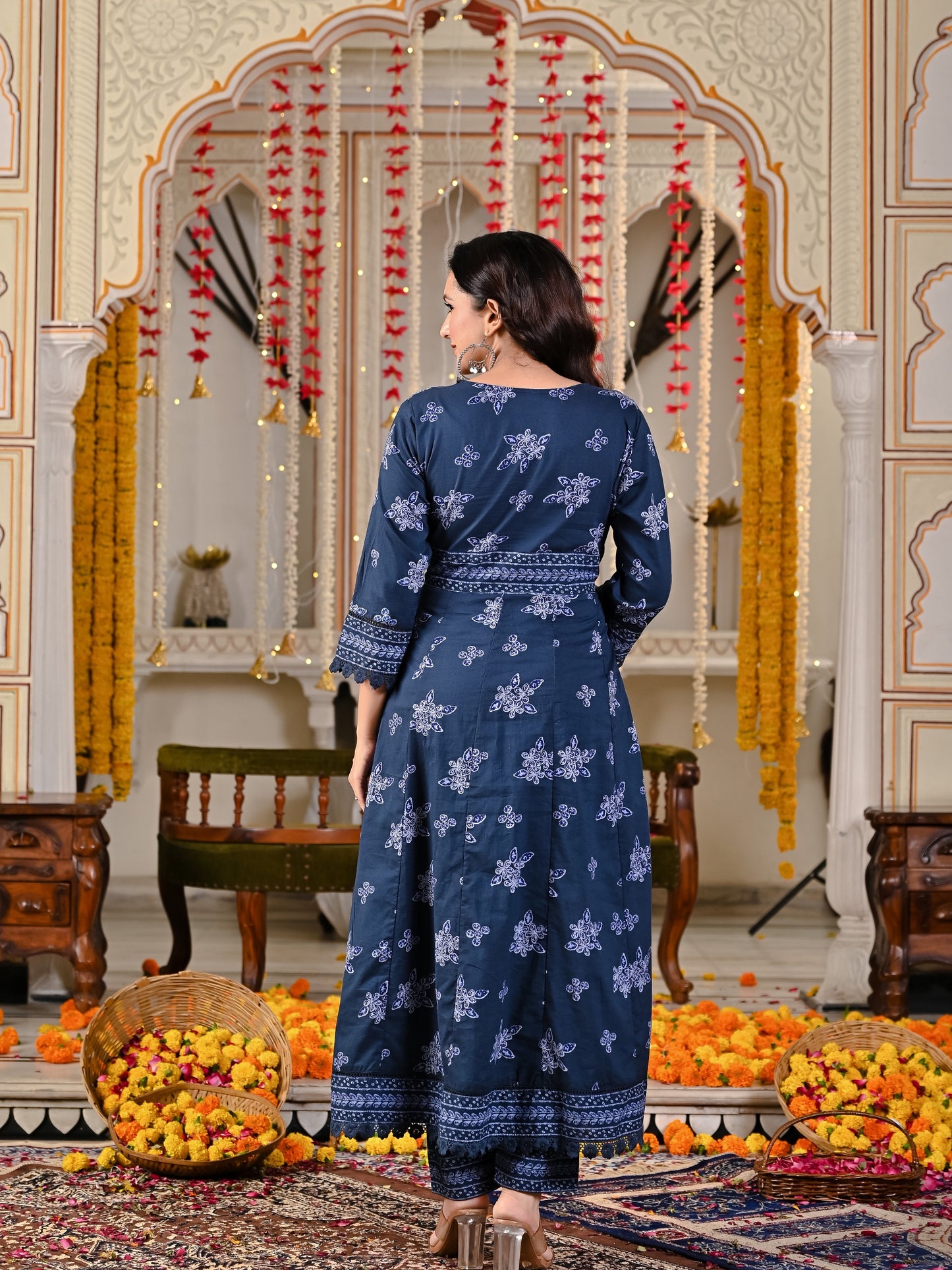 A1737 Pure Cotton Designer Suit