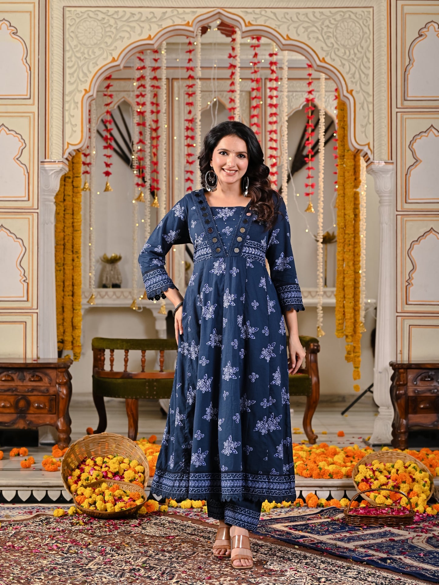 A1737 Pure Cotton Designer Suit