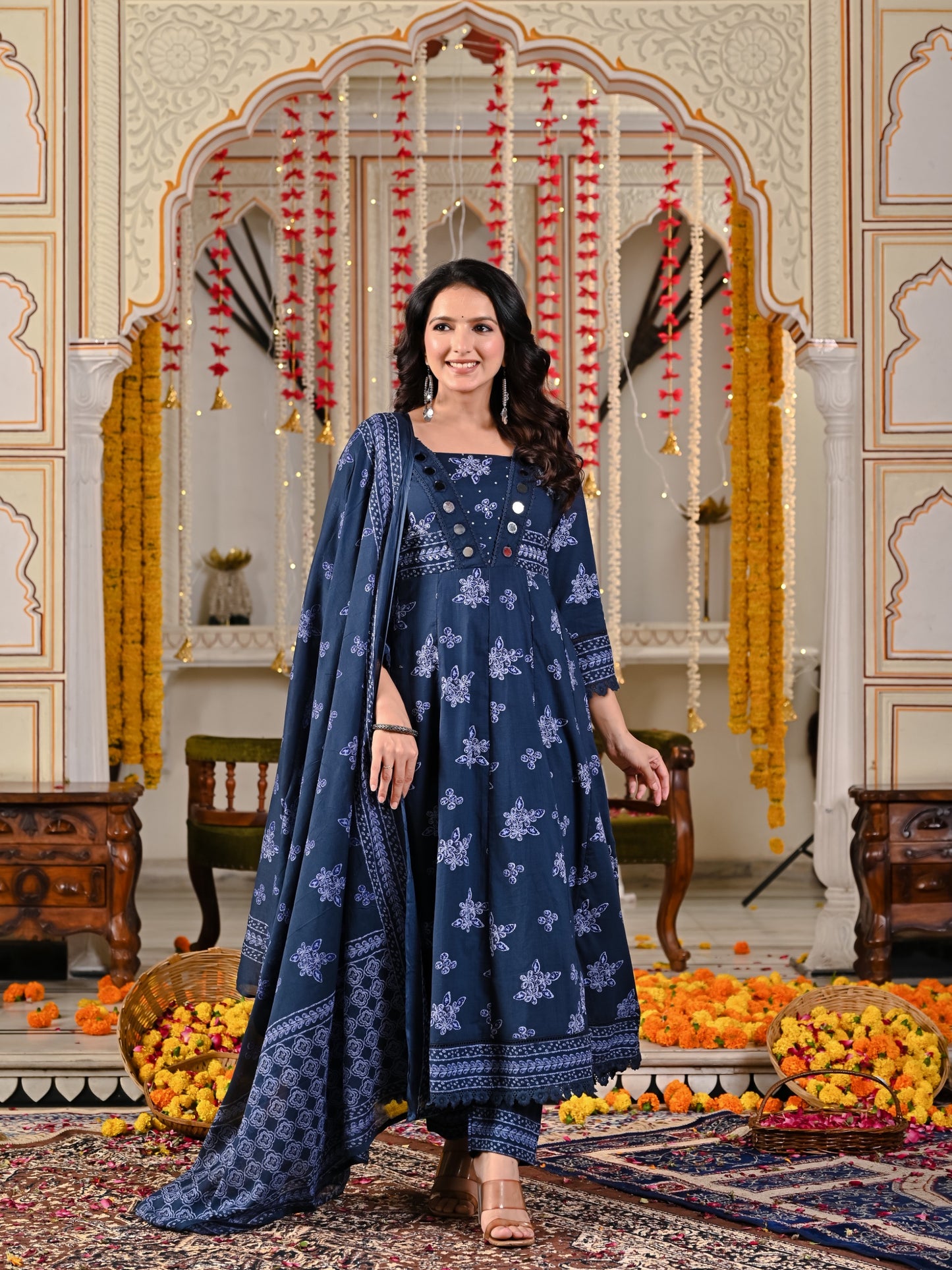 A1737 Pure Cotton Designer Suit