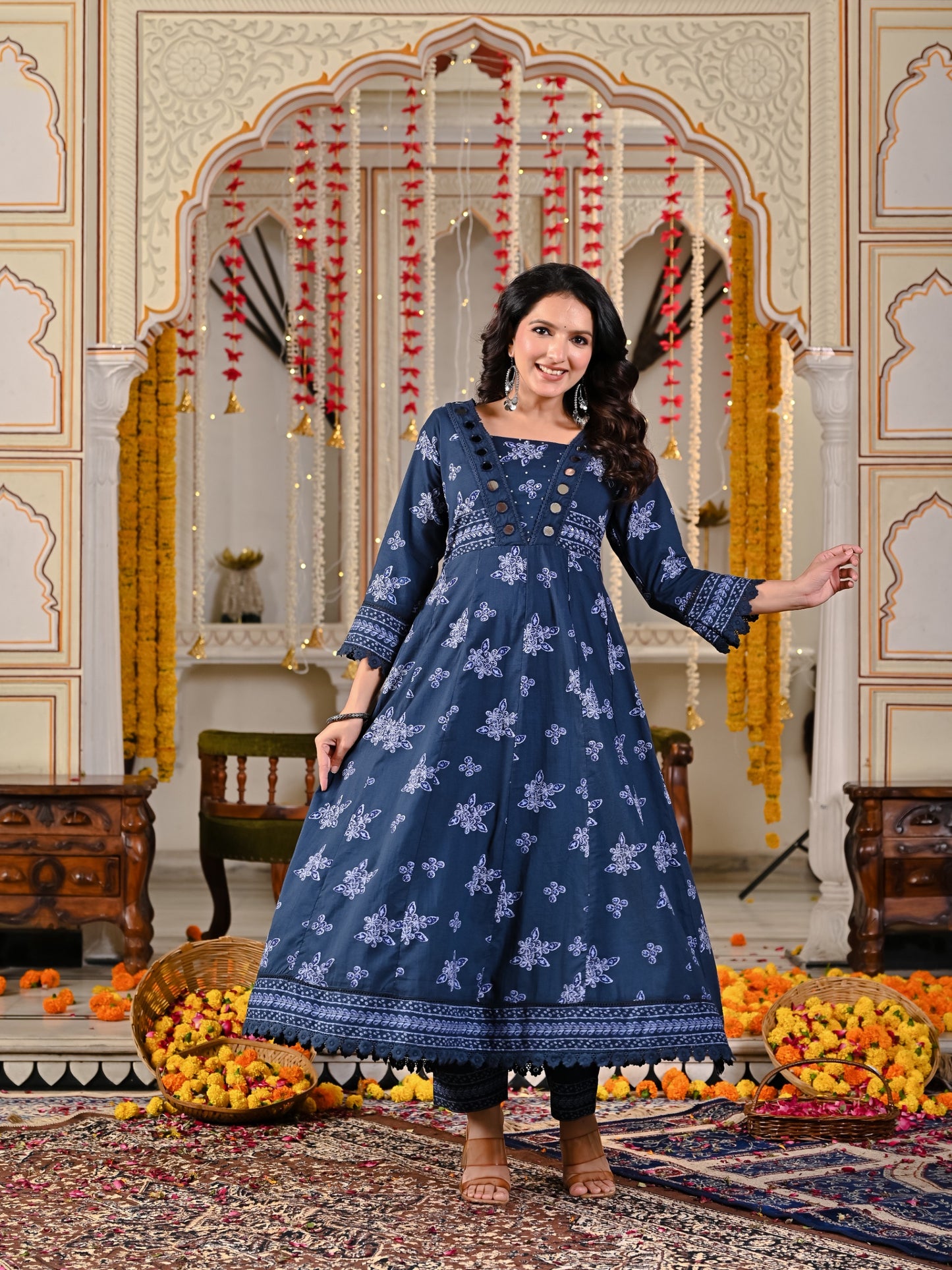 A1737 Pure Cotton Designer Suit