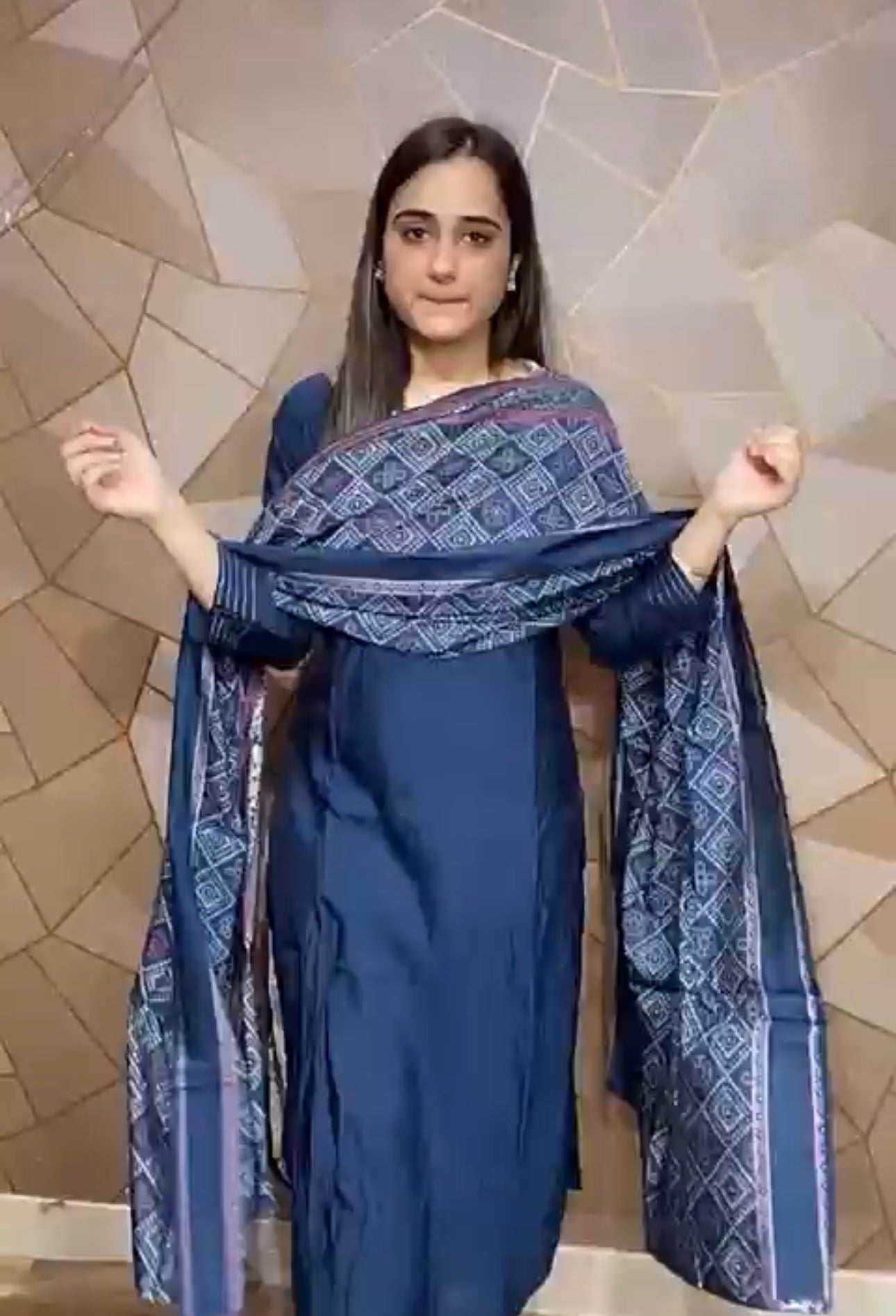 Stunning Party Wear with Beautiful Dupatta
