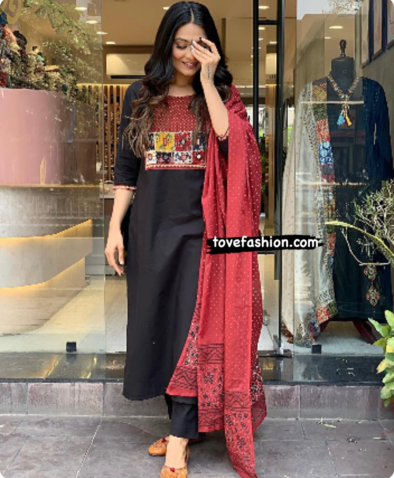 A1680 PURE GAMTHI PREMIUM COTTON THREE PIECE SUIT