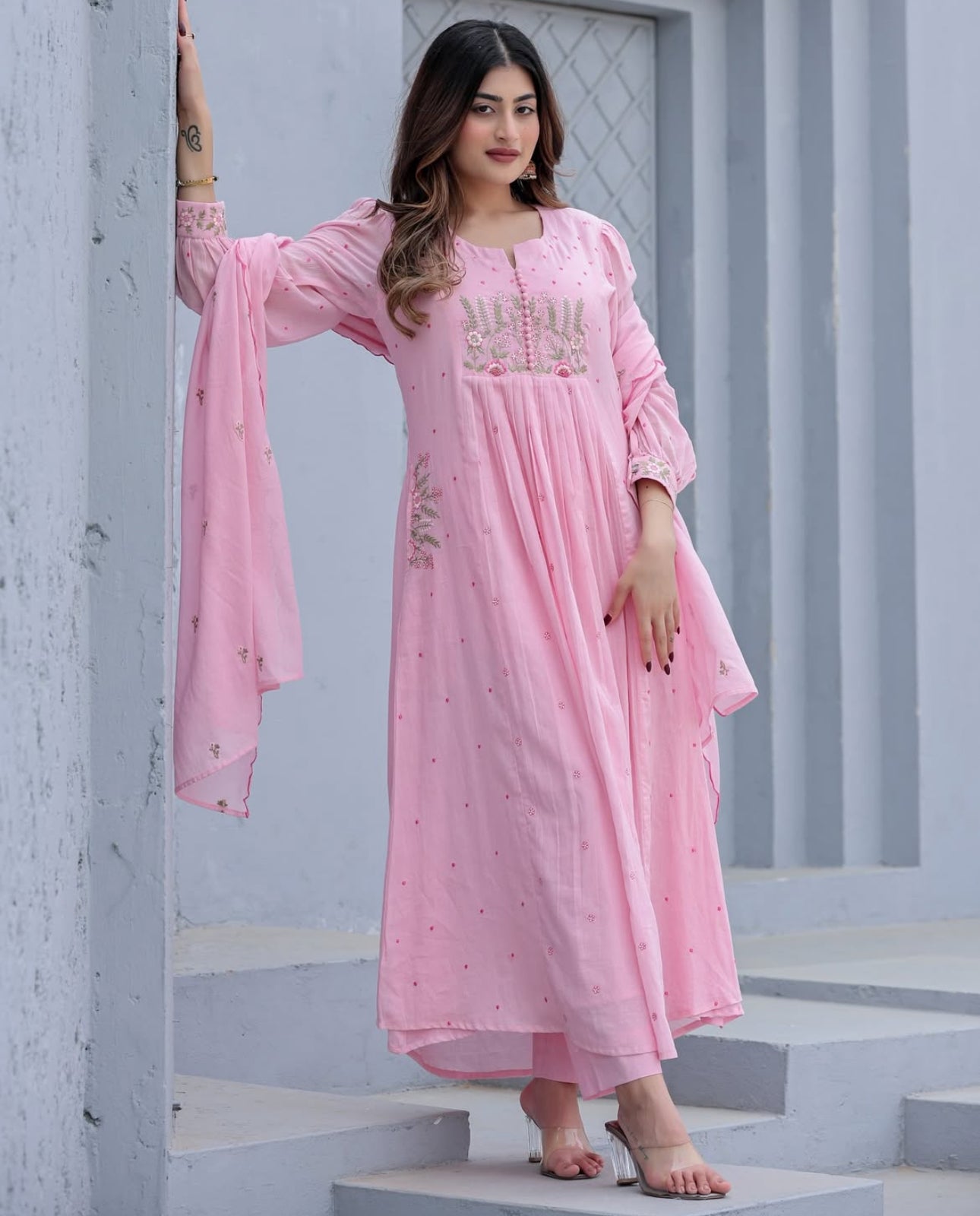 A1245 Designer Mul Cotton Suit