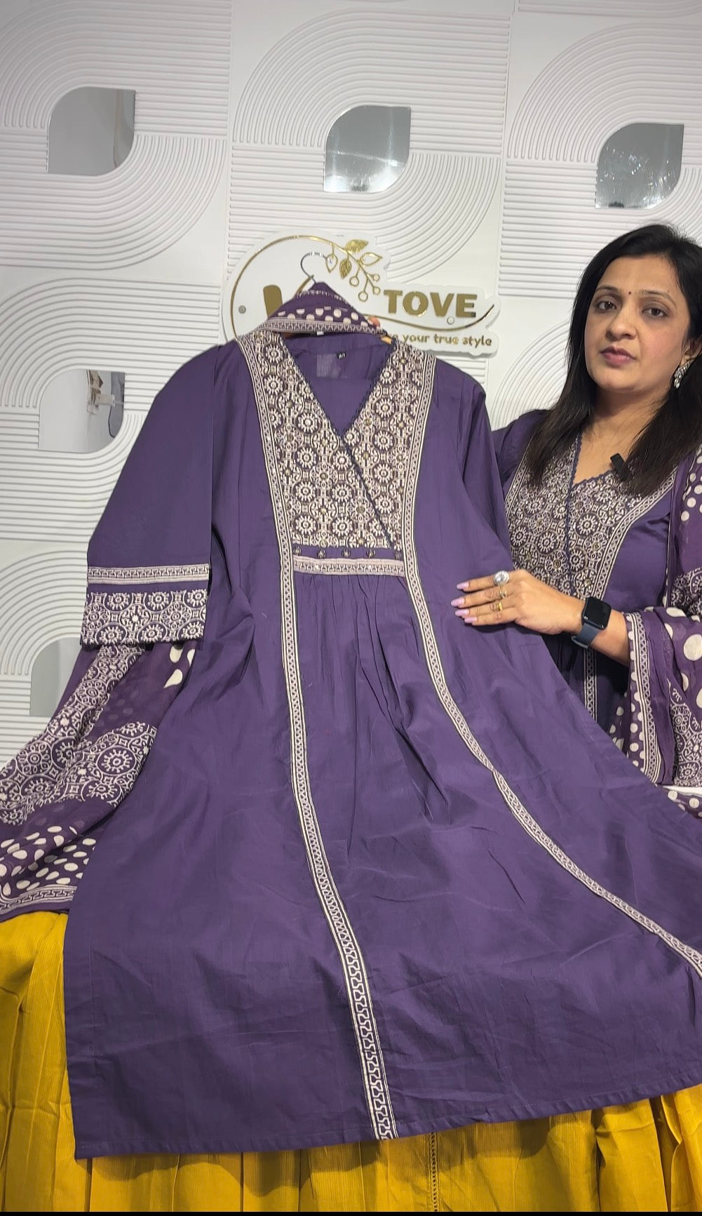 A1769 Pure Cotton Office Wear Suit