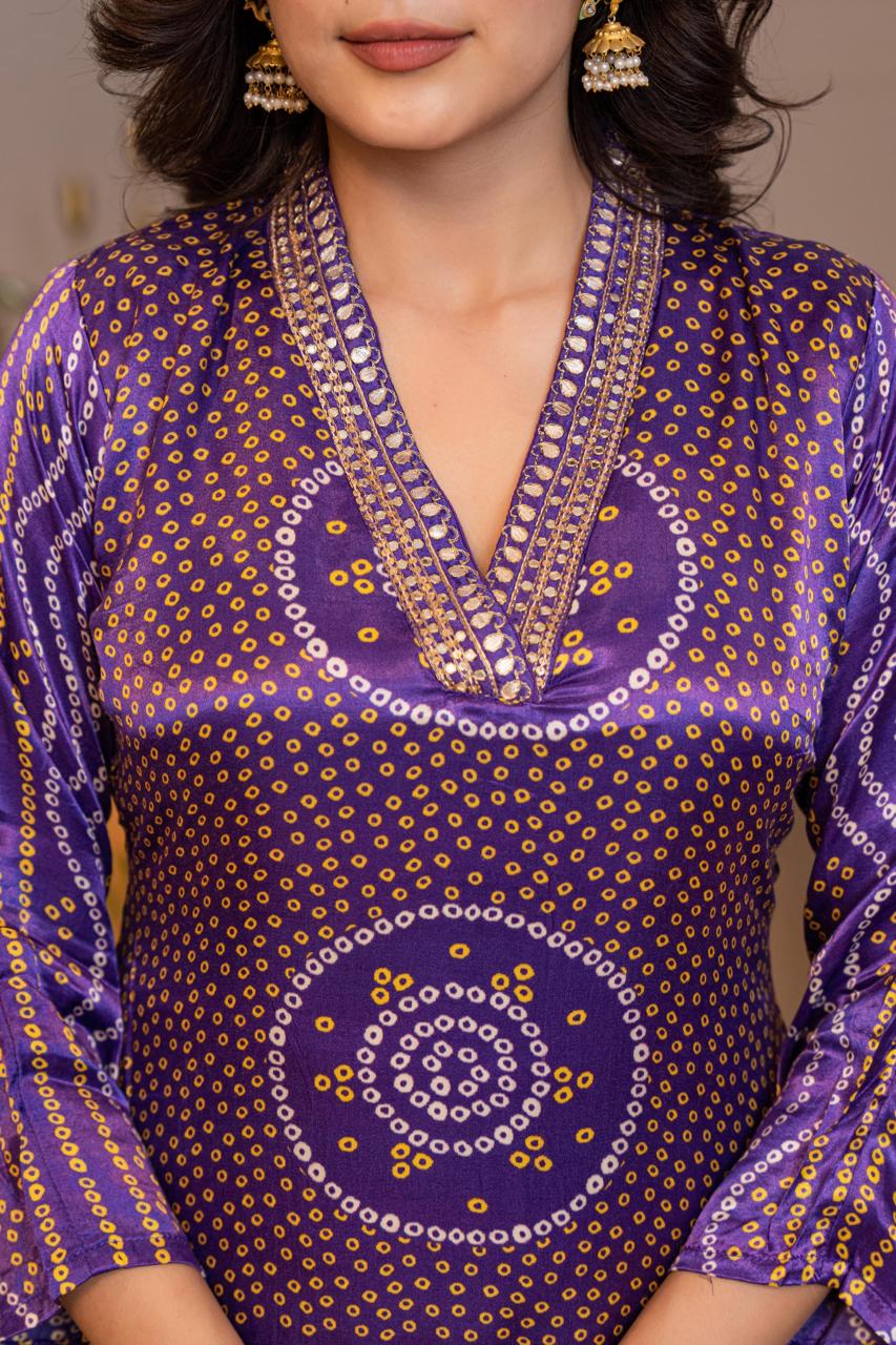 B2016 Pure Gajji Silk Party Wear Suit