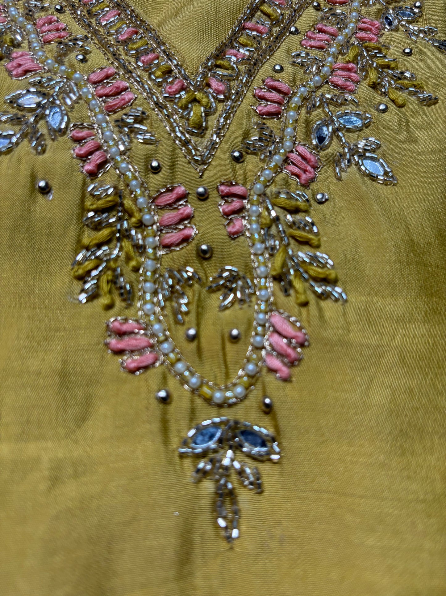 Stunning Party Wear with Beautiful Handwork & Woven Jaquard Dupatta