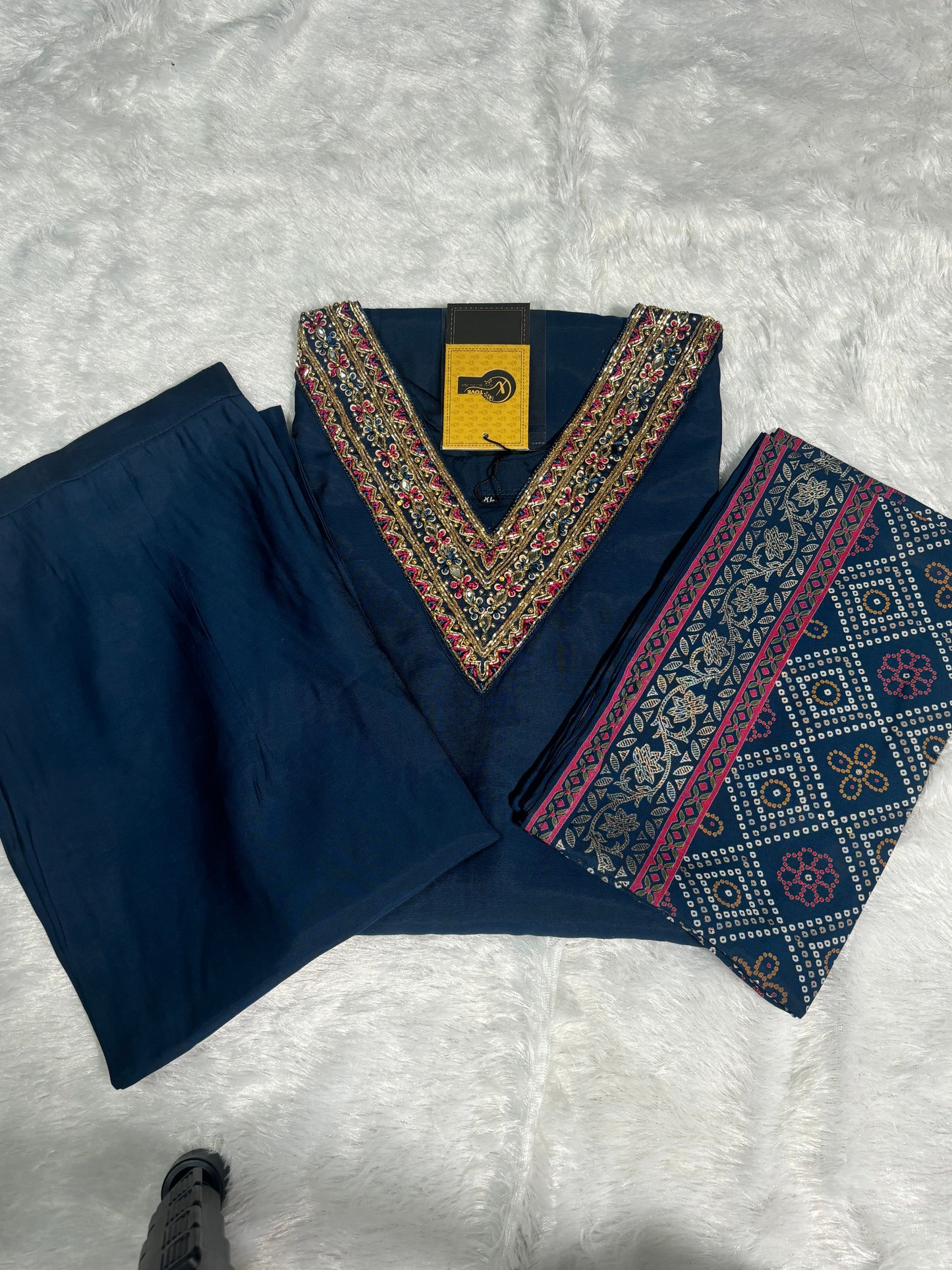 Stunning Party Wear with Beautiful Dupatta