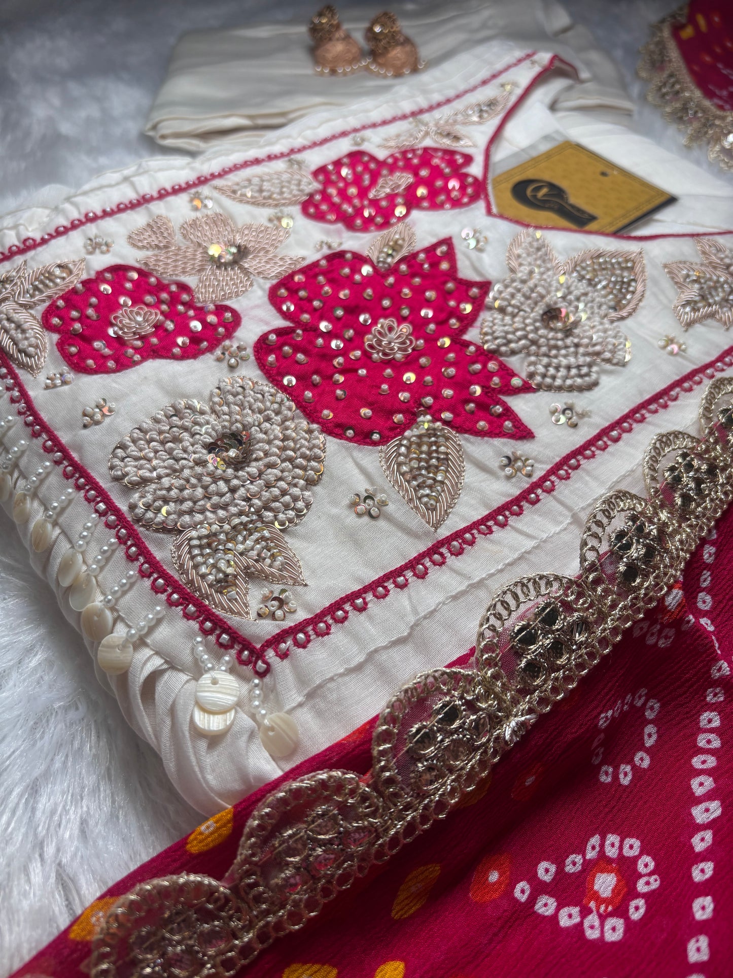 B1989 Pure Mul Chanderi Party Wear Suit