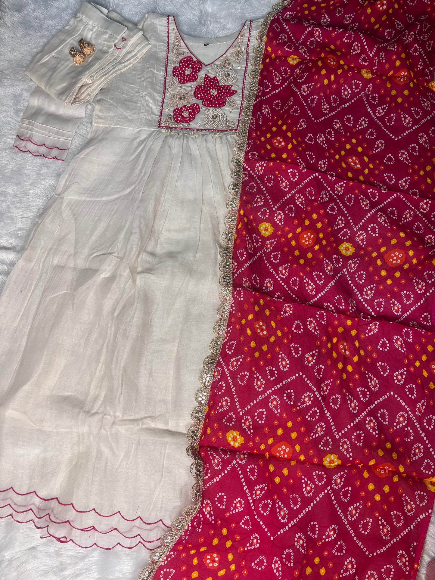 B1989 Pure Mul Chanderi Party Wear Suit