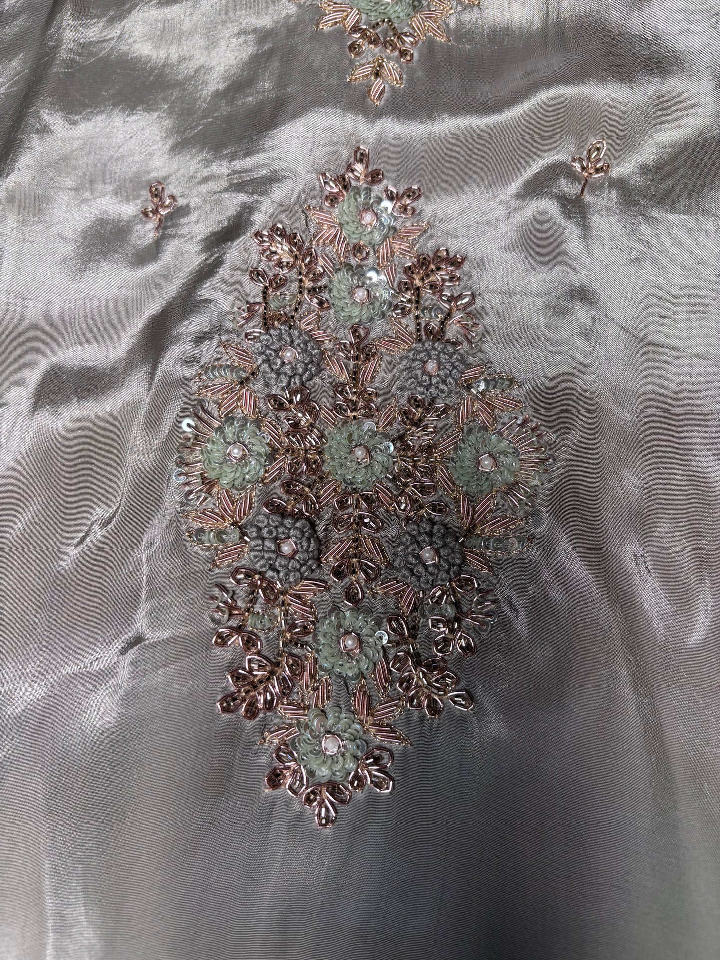 B1990 Stunning Sage Green Party Wear Suit