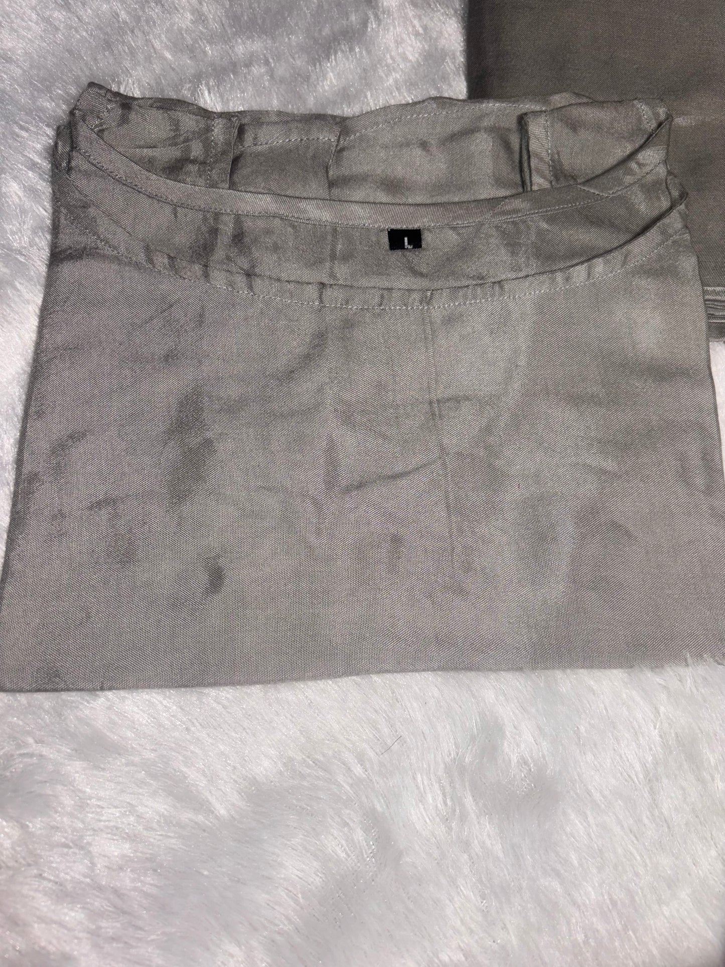 B1993 Steal Grey Party Wear Suit with Handwork
