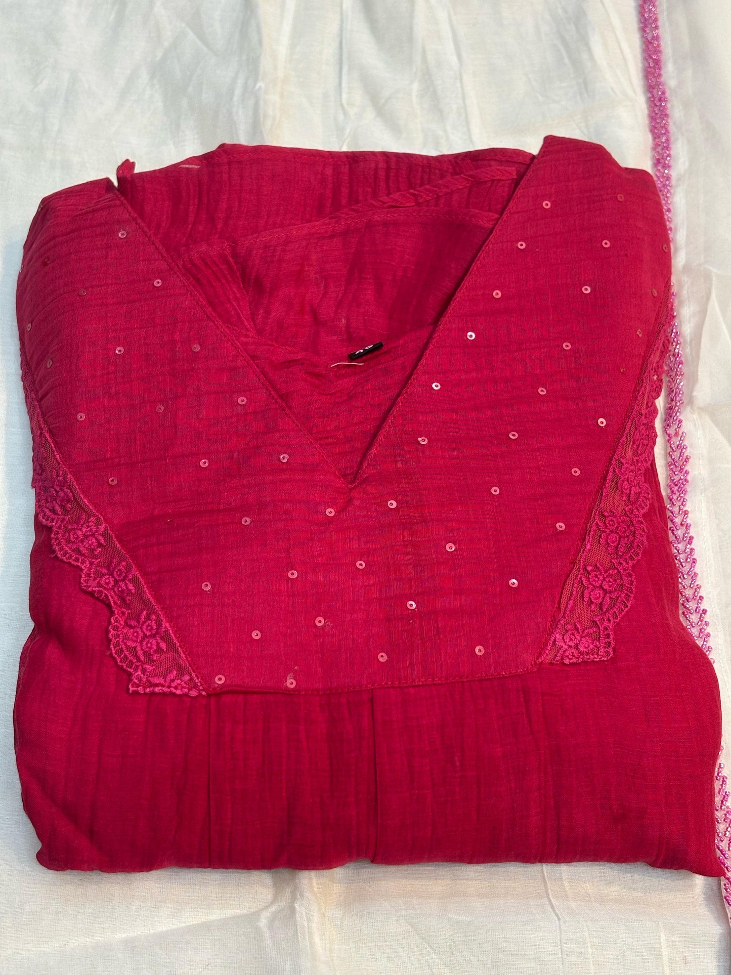 B2012 Mul Chanderi Designer Suit