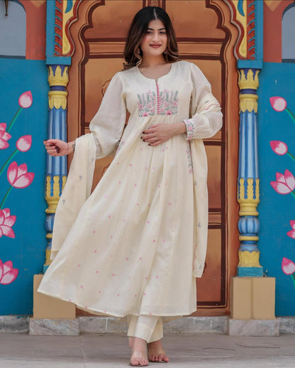 A1703 Mul Cotton Designer Suit