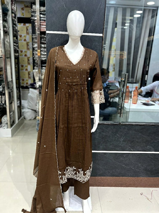 A1741 Designer Silly Mul Cotton Suit