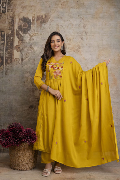 A1768 Silly Mul Cotton Office Wear Suit