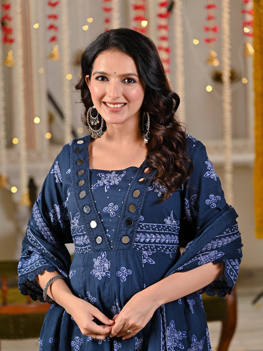 A1737 Pure Cotton Designer Suit
