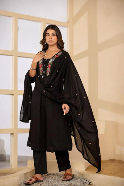 A1729 Mul Cotton Designer Suit