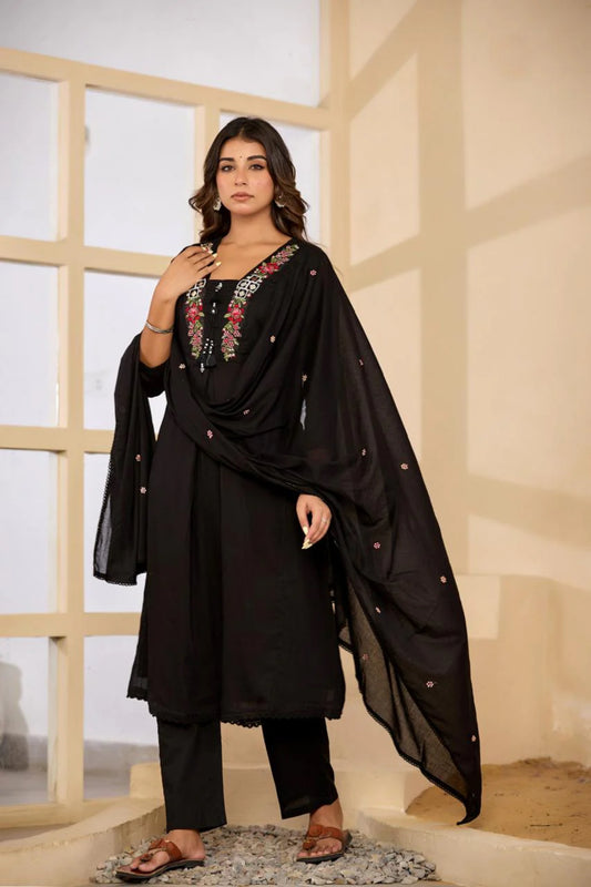 A1729 Mul Cotton Designer Suit