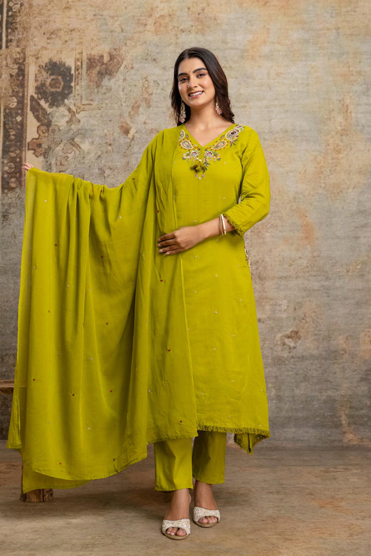 A1820 Mahika Mulmul Cotton Suit