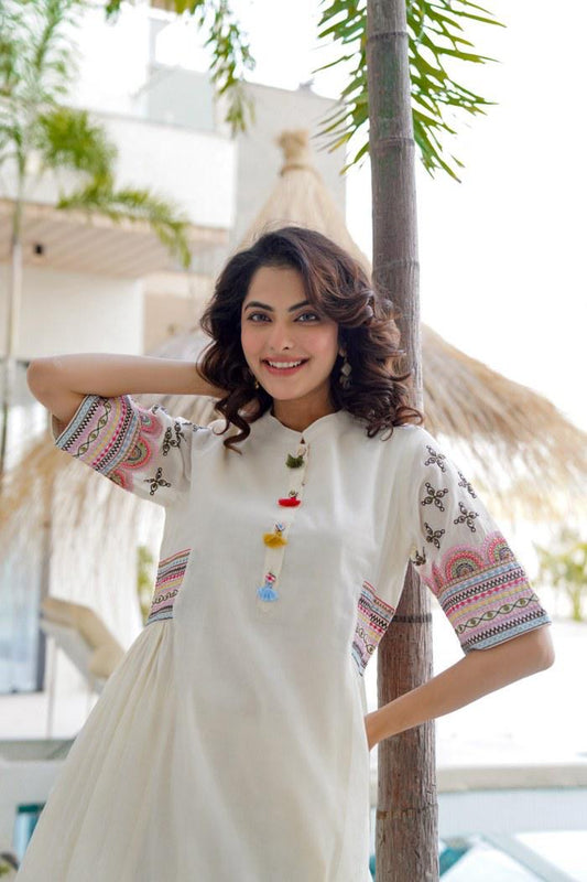 A1716 Soft & Breathable Pure Mul Cotton Co-ord Set