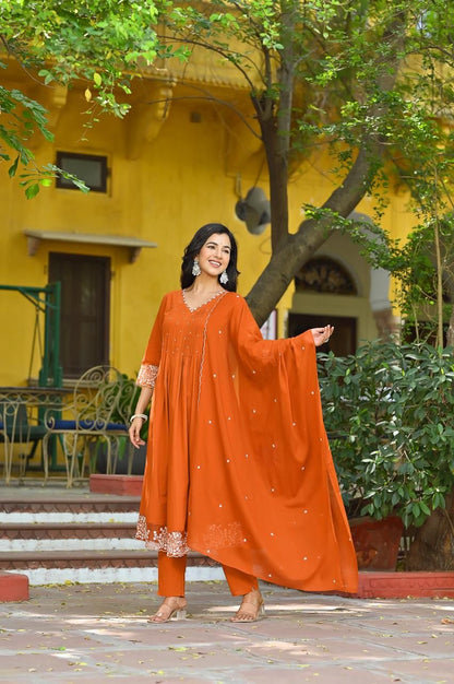 Cotton Silly Designer Suit