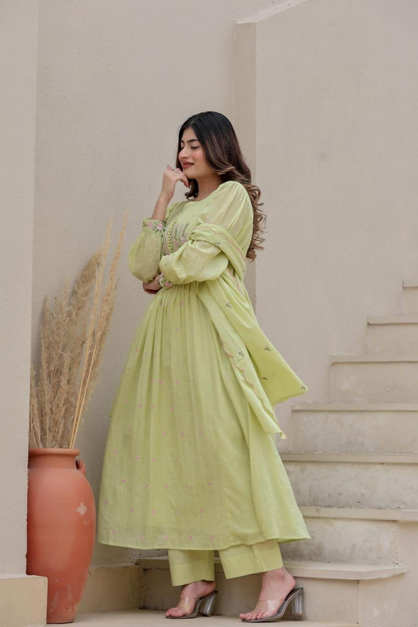 A1747 Mul Cotton Designer Suit