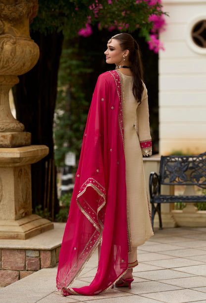 B2036 Shimmer Silk Suit