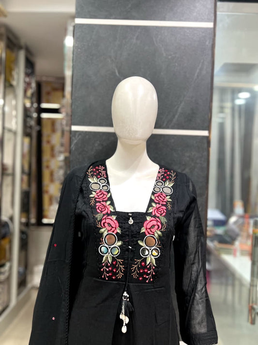 A1729 Mul Cotton Designer Suit