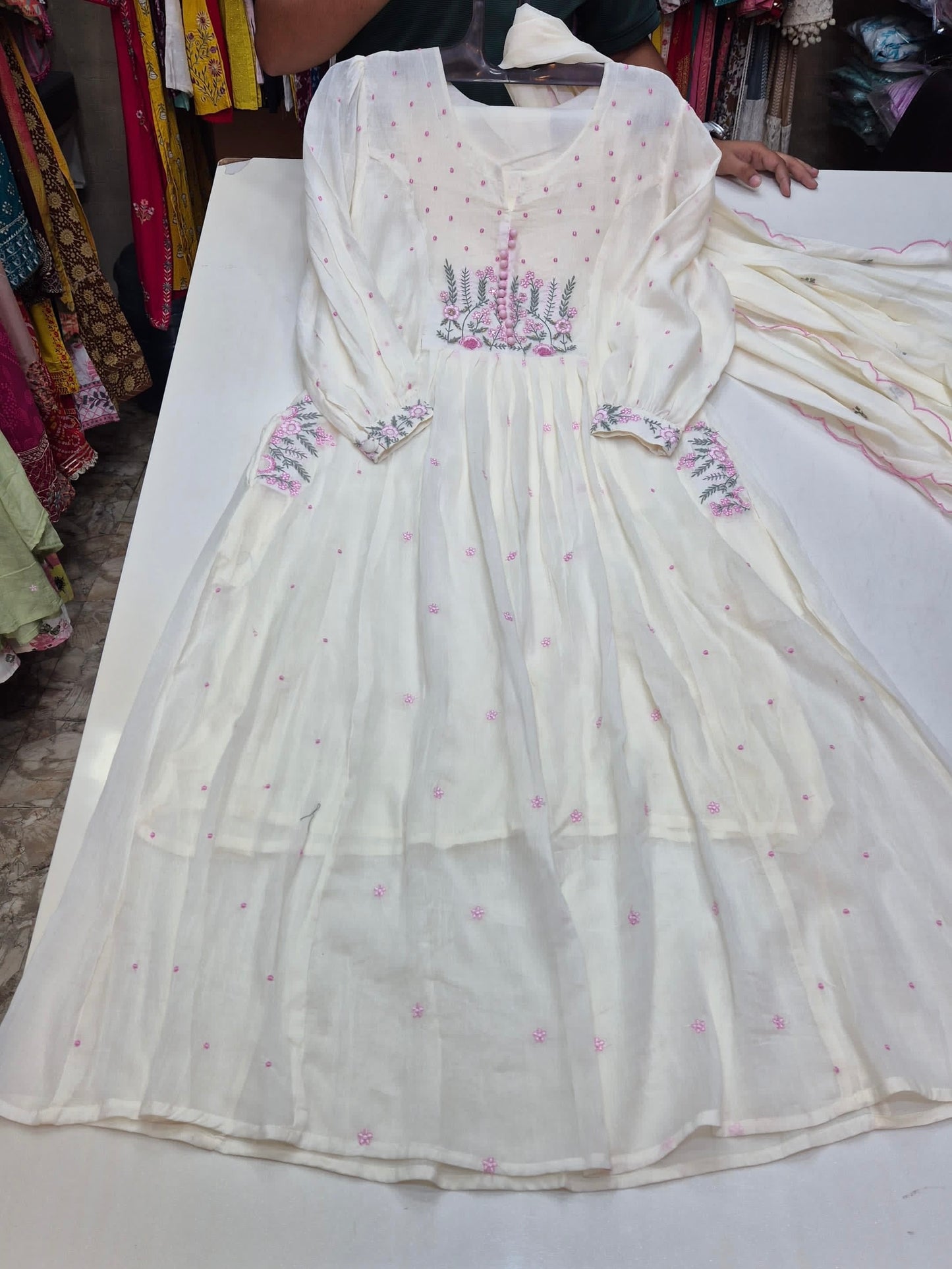 A1703 Mul Cotton Designer Suit