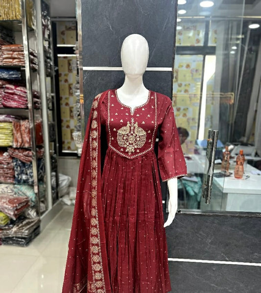 A1728 Mul Cotton Designer Suit