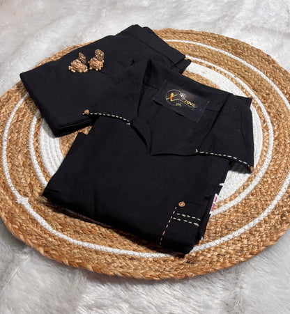 A1693 Pure Cotton Flex Full Co-ord Set