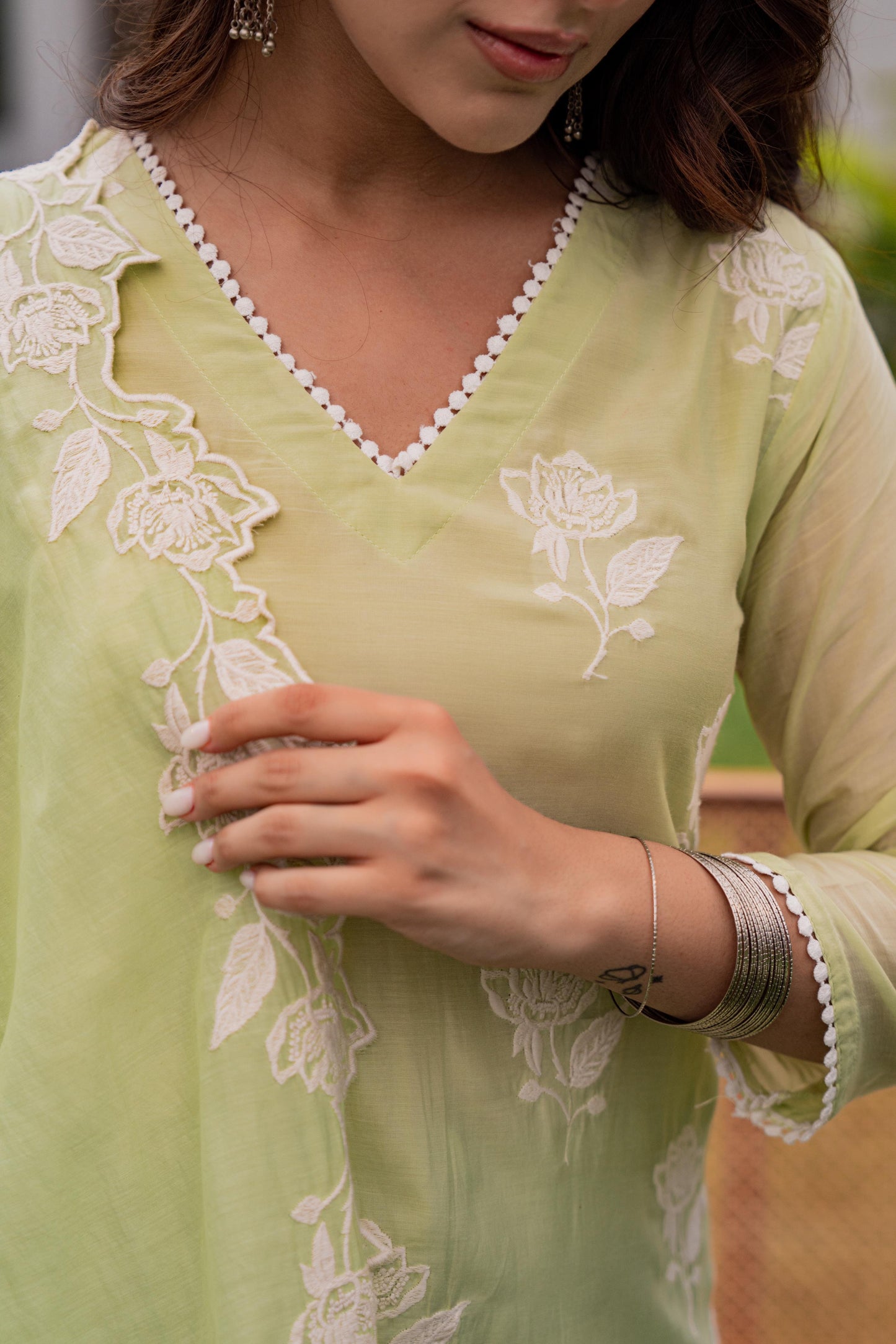B2017 Mul Chanderi Suit