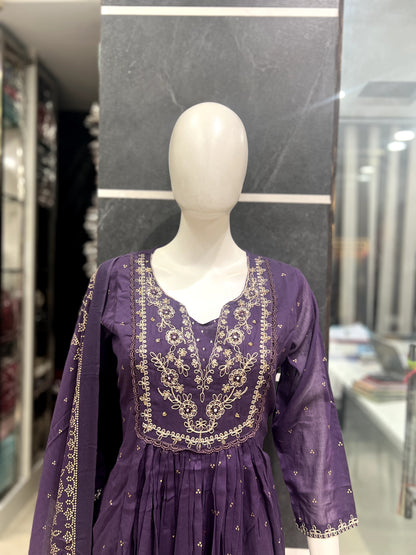 A1683 Mul Cotton Designer Suit